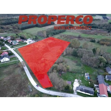 Działka Chęciny sprzedam, pow. 7700 m2  (0.77ha), uzbrojona - zdjęcie 2