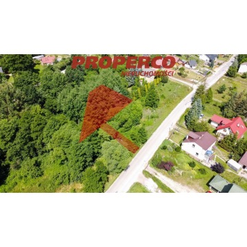 Działka z WZ, pow. 1324m2, Zalesie, Kielce