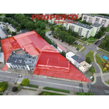 Działka 4540m2, handlowo-usługowa Busko-Zdrój.