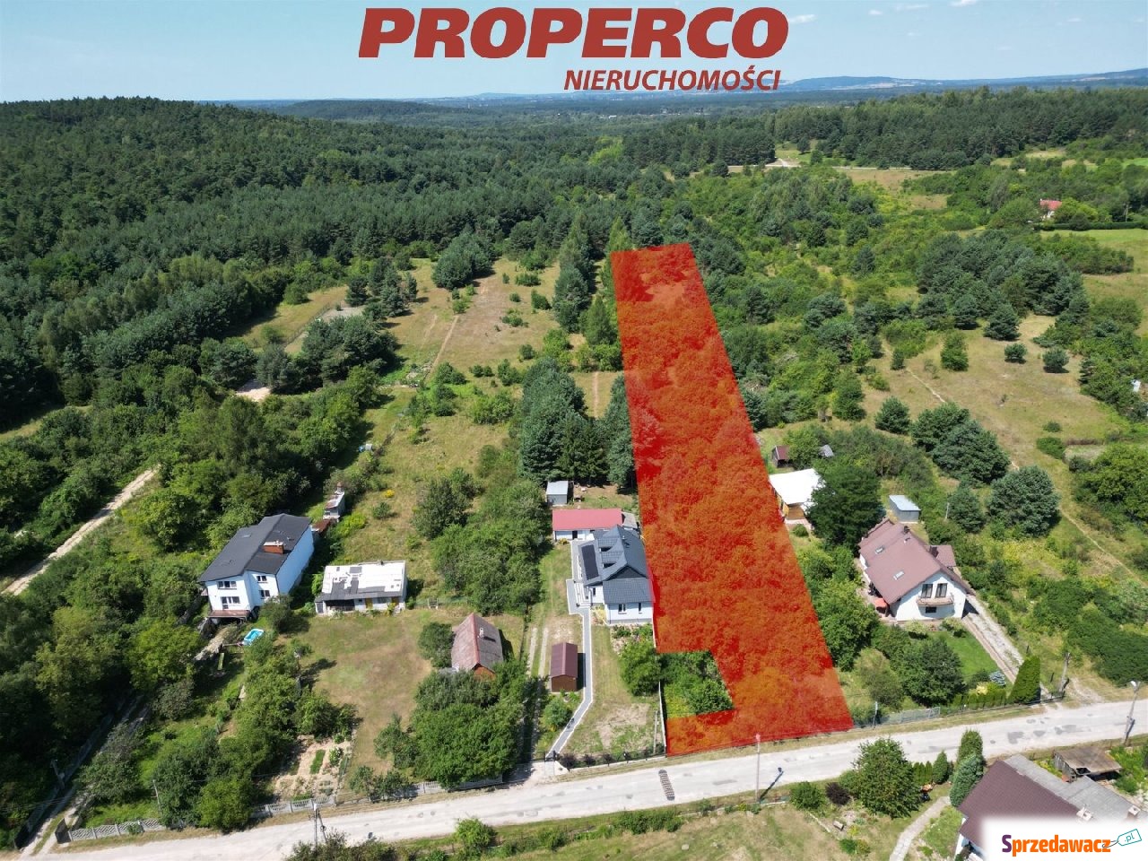 Działka 4048 m2, Podkarczówka