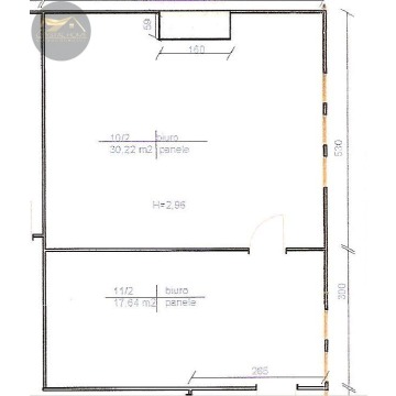Biuro 48m2, parking / gotowe do wprowadzenia - Lokale użytkowe do w... - Świdnica - zdjęcie 6