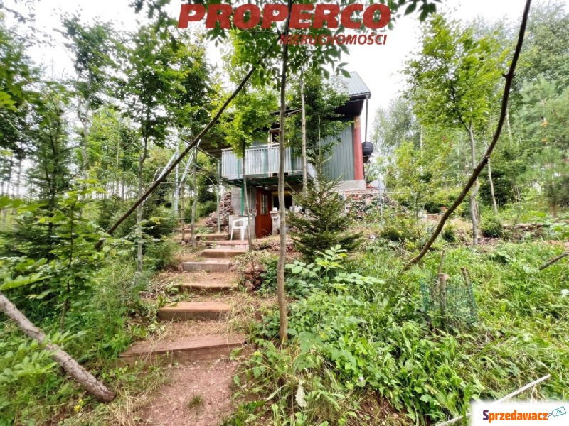 Sprzedam dom Chęciny -  wolnostojący jednopiętrowy,  pow.  35 m2,  działka:   13 100 m2