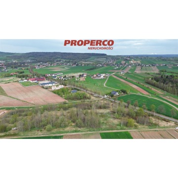 Działka Oblęgorek sprzedam, pow. 1306 m2  (13.1a), uzbrojona - zdjęcie 3