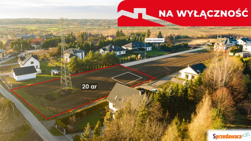 Działka budowlana w Radlnej!