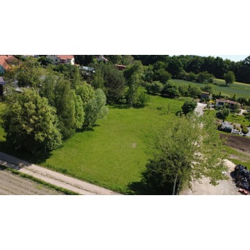 DZIAŁKA BUDOWLANA W GRODZISZCZU/ WIDOK NA GÓRY