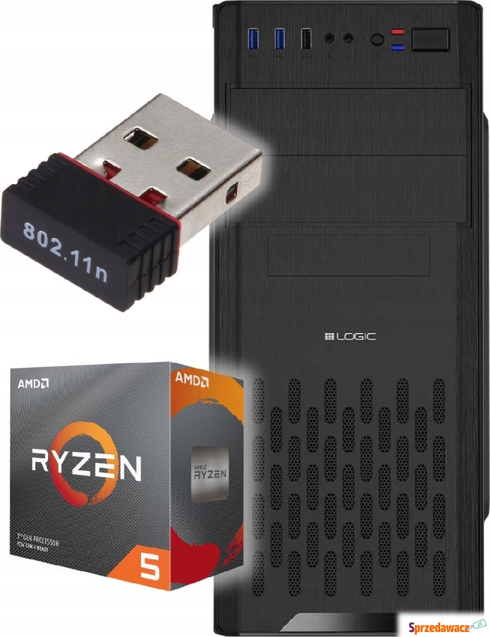 Komputer Pix Protask V4 AMD Ryzen...