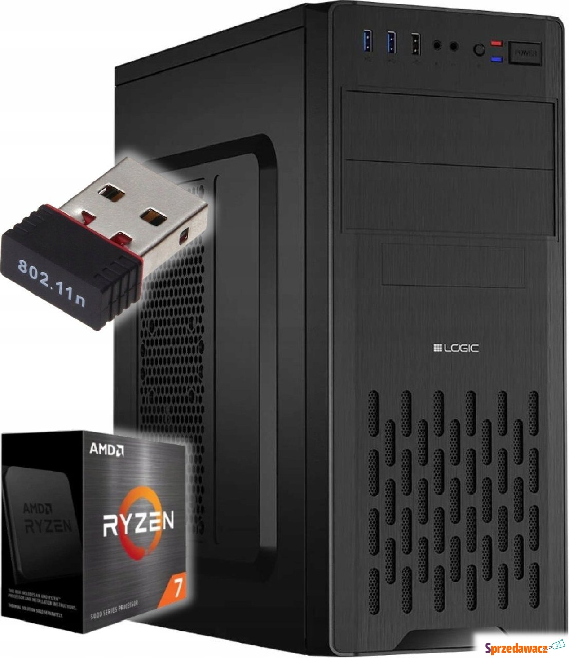 Komputer Pix Protask V5 AMD Ryzen...
