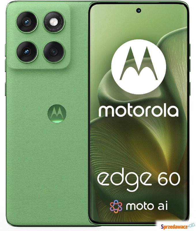 Smartfon Motorola Edge 60 5G 12/256GB Zielony... - Smartfony - Szczecin