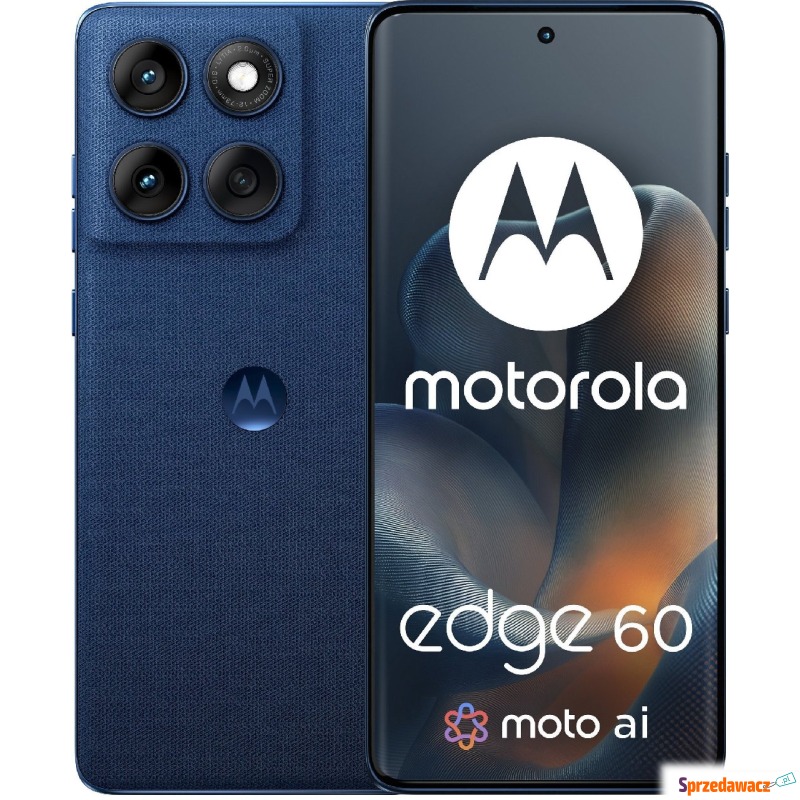 Smartfon Motorola Edge 60 5G 12/256GB Niebieski... - Smartfony - Włocławek