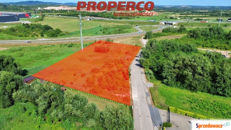 Działka Chęciny sprzedam, pow. 6173 m2  (0.62ha), uzbrojona