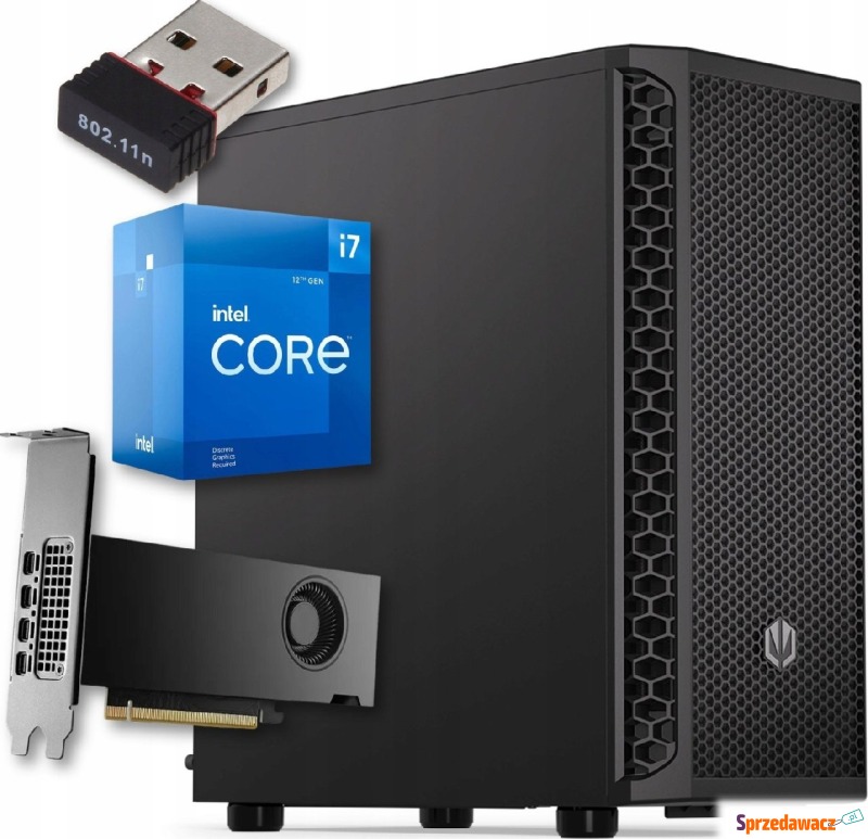 Komputer Pix Titan V3 Intel Core i7 Quadro RTX... - Komputery stacjonarne - Kraków