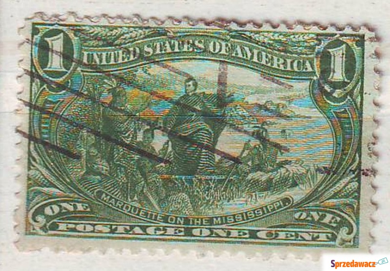 USA  Zn . Mi 117, 8 kas 1898 - Filatelistyka - Gliwice