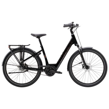 Trek District Plus 2 Lowstep z napędem pasowym 2026 Trek Black S
