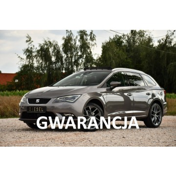 Seat Leon - 1.6TDI#110KM#Aut#FullLed#Climatr#Navi#Panorama#Serwis#1 Rok Gwarancji!