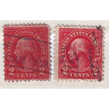 USA Zn Sn 554a, b kas 1922