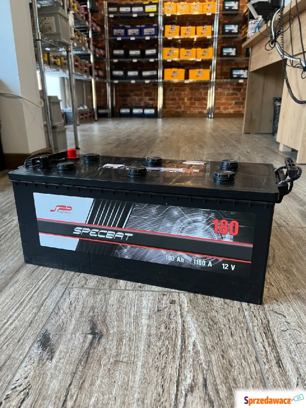 Akumulator 180Ah 1100A EN Specbat Lewy Plus - Akumulatory - Tczew