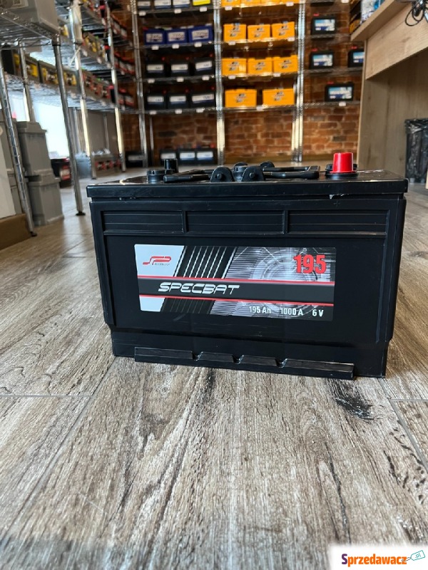 Akumulator 6V 195Ah 1000A EN Specbat Agro lewy... - Akumulatory - Tczew