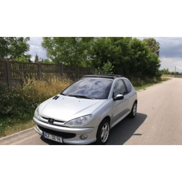 Peugeot 206 2004 benzyna - Na sprzedaż za 6 900,00 zł - Łask - zdjęcie 2