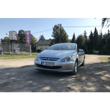 Peugeot 307 CC 2004 benzyna - Na sprzedaż za 8 500,00 zł - Łask - zdjęcie 2