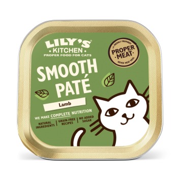 Korzystny pakiet Lily's Kitchen Smooth Paté Selection dla kotów, 38 x 85 g - Jagnięcina