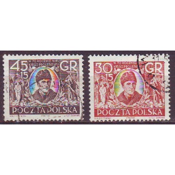 Polska zn. Fi 624 -  8 kas 1952