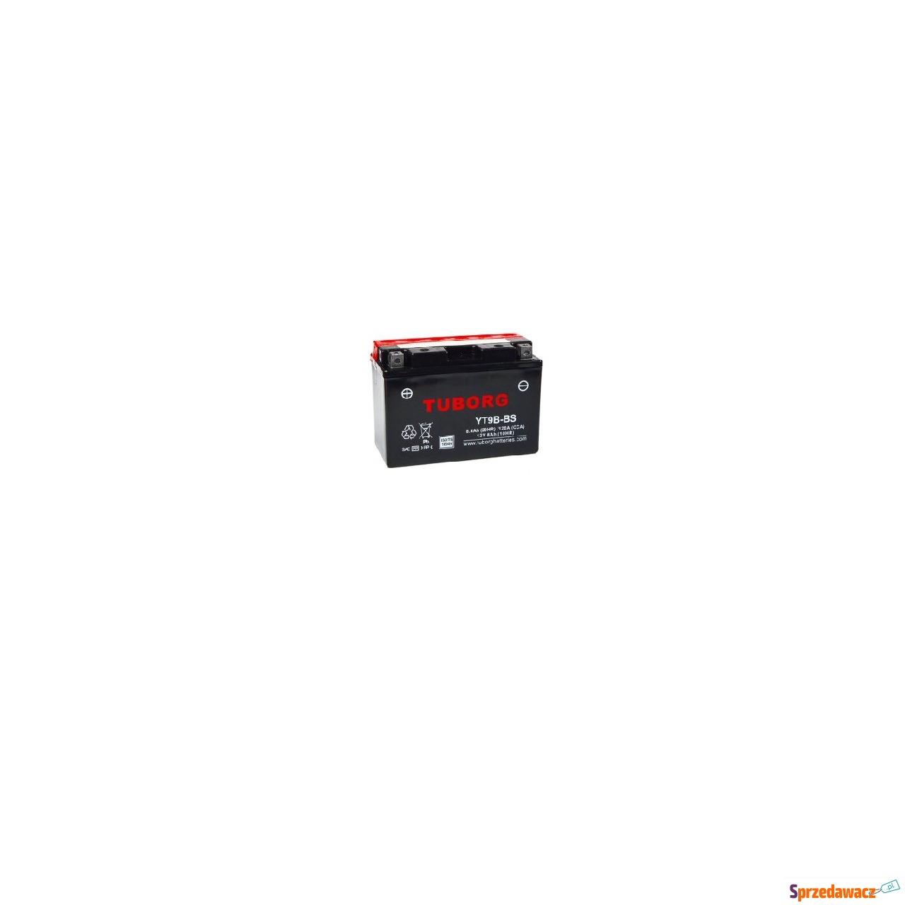 Akumulator Tuborg YT9B-BS 8Ah 120A