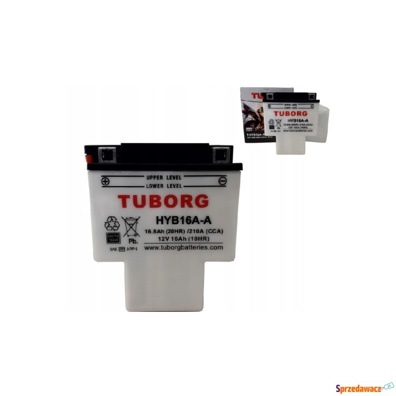 Akumulator Tuborg HYB16A-A 12V 16Ah 210A - Układ elektryczny - Olsztyn