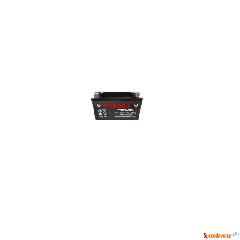 Akumulator Tuborg YTX7A-Gel Agm 7Ah 120A - Układ elektryczny - Olsztyn