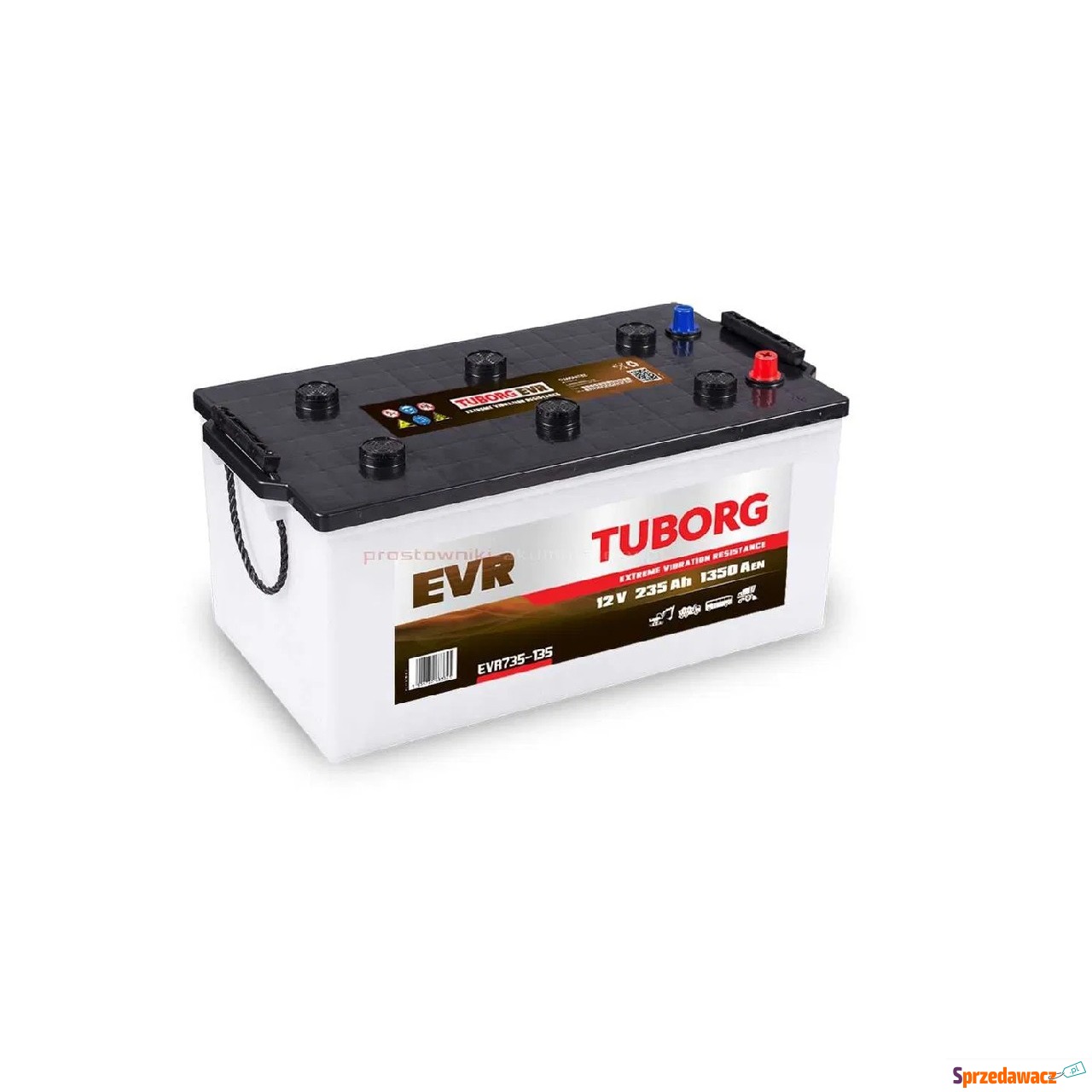Akumulator Tuborg 12V 235Ah 1350A