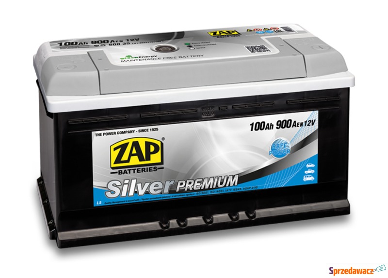 Akumulator 100Ah 900A Zap Silver...