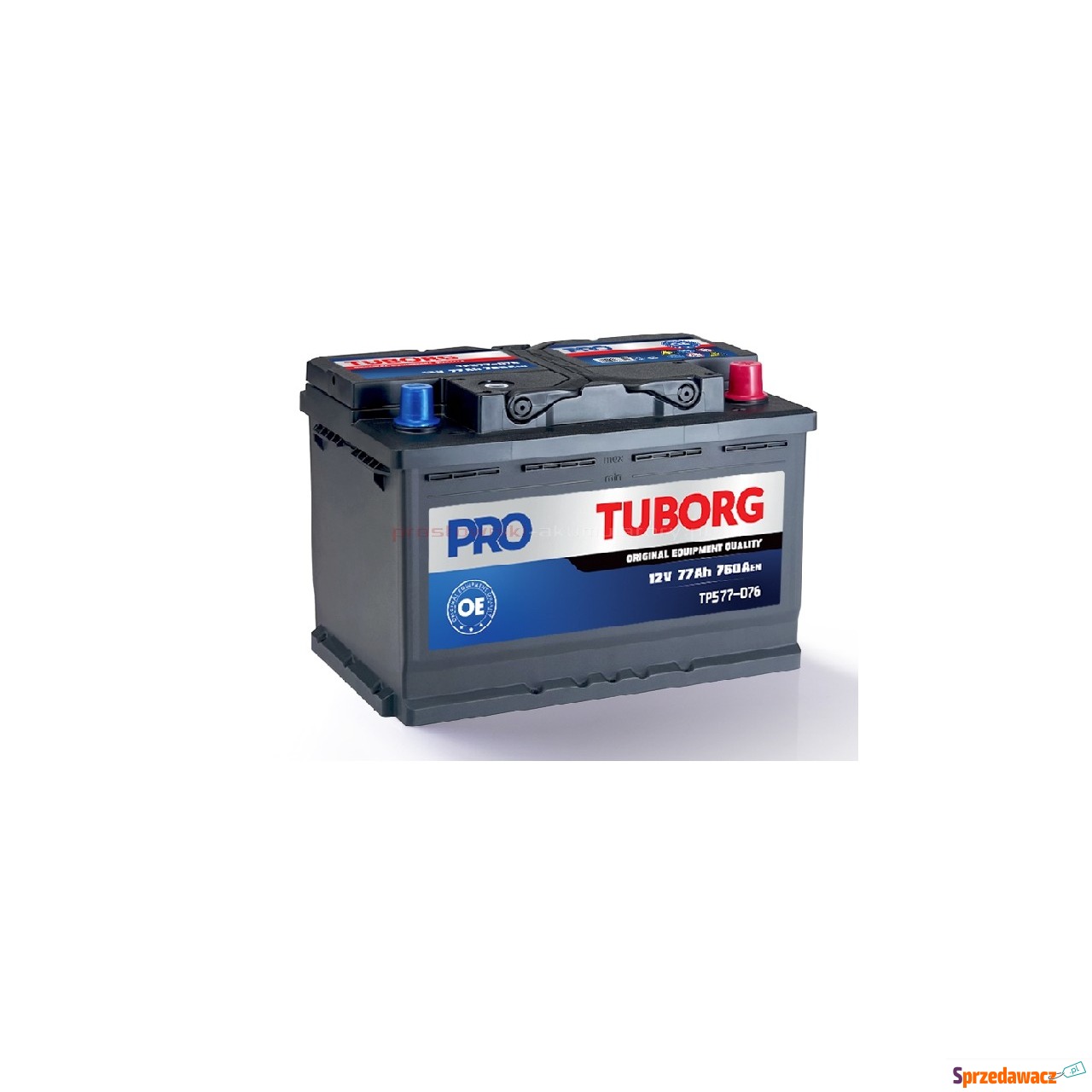 Akumulator Tuborg PRO 77Ah 760A