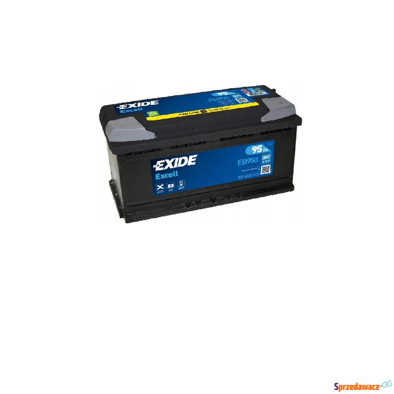 Akumulator Exide Excell 12V 95Ah 800A EB950 - Akumulatory - Olsztyn