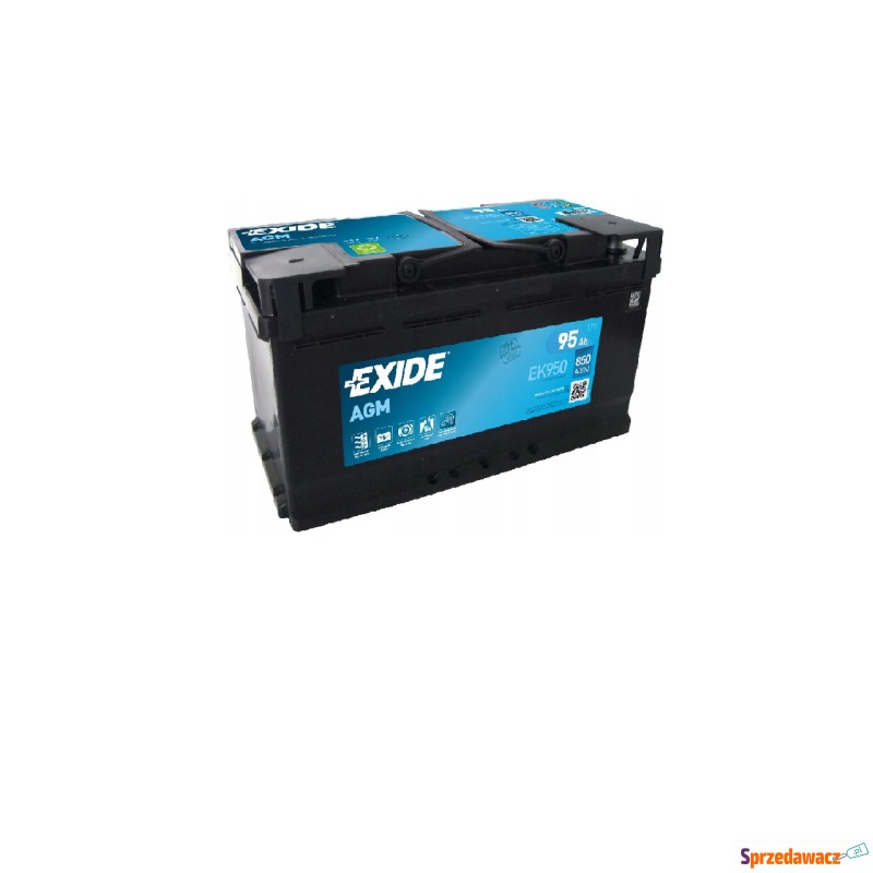 Akumulator Exide 12V 96Ah 850A EK960 Agm Start... - Akumulatory - Olsztyn