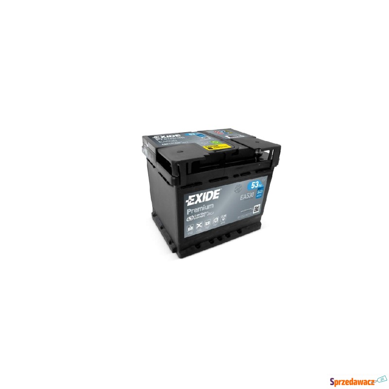 Akumulator Exide Premium 12V 53Ah 540A EA530 - Akumulatory - Olsztyn