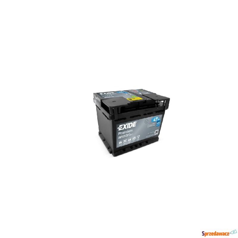 Akumulator Exide Premium 12V 47Ah 450A EA472 - Akumulatory - Olsztyn