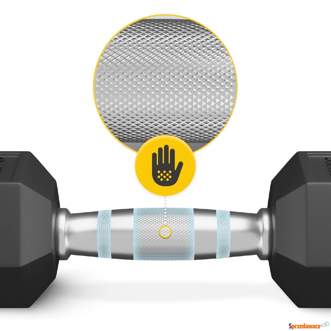 Hantla Hexagonalna Vivo 12,5 kg