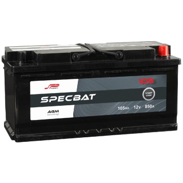Akumulator 105Ah 850A Specbat AGM Start&Stop Prawy... - Akumulatory - Leszno - zdjęcie 1