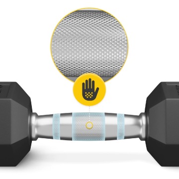 Hantla Hexagonalna Vivo 12,5 kg