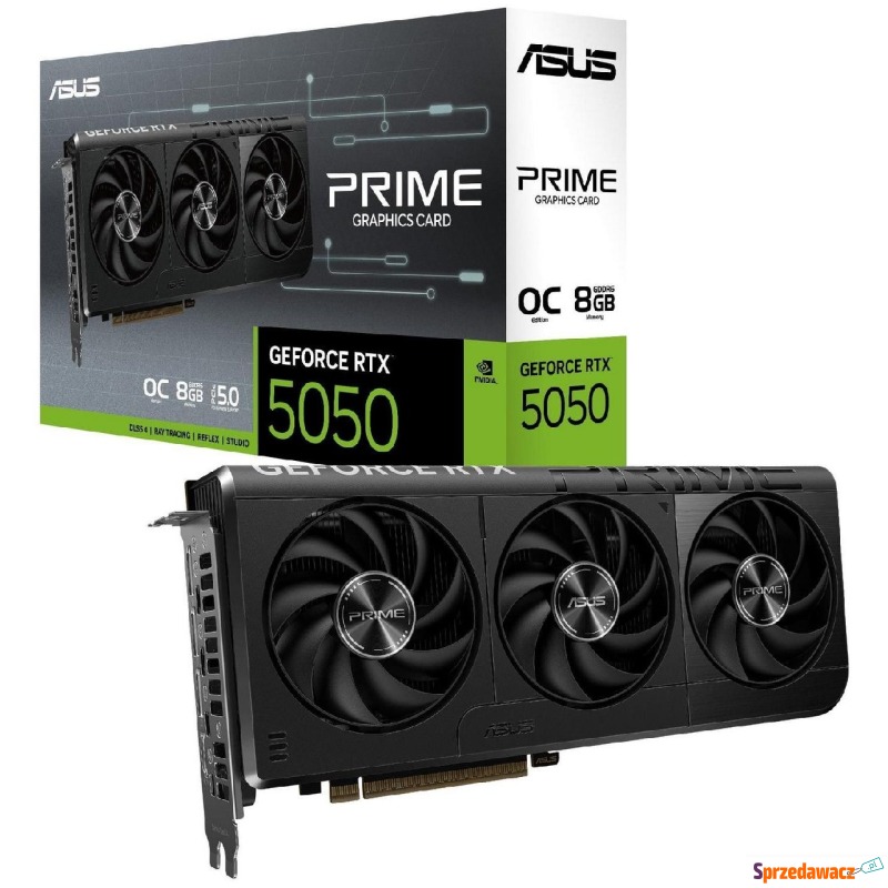 ASUS GeForce RTX 5050 PRIME OC 8GB DLSS 4 - Karty graficzne - Zamość