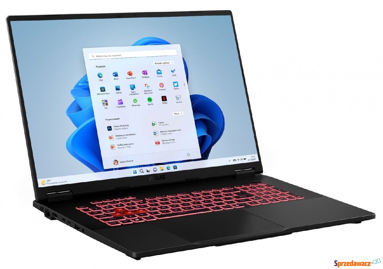 ASUS TUF Gaming A18 FA808UM-S9016W...