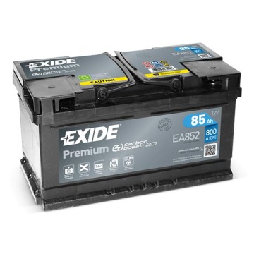 Akumulator 85Ah 800A Exide Premium ea852 prawy... - Akumulatory - Leszno - zdjęcie 1