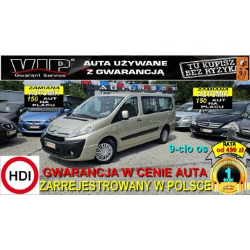 Citroen Jumpy Combi - -SPRZEDANY- 2.0 D *9-os* GWARANCJA * Zamiana * Automi-x.pl