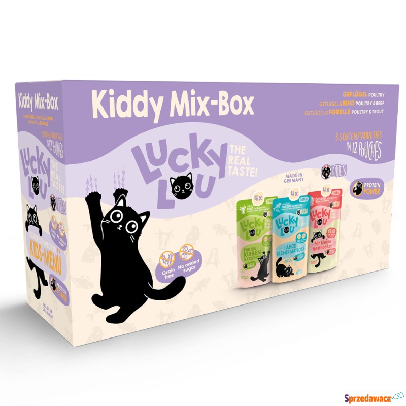 Lucky Lou Kitten Mix, 12 x 125...