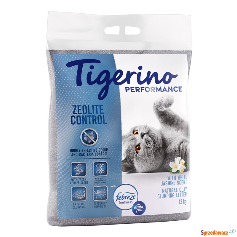 Tigerino Performance Zeolite Control żwirek dla... - Żwirki do kuwety - Jelenia Góra