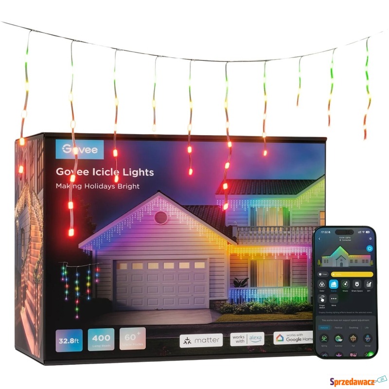 Girlanda ogrodowa ICICLE LIGHTS...