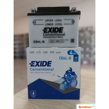 Akumulator 4Ah 50A Motocyklowy exide  eb4L-b - OPOLE