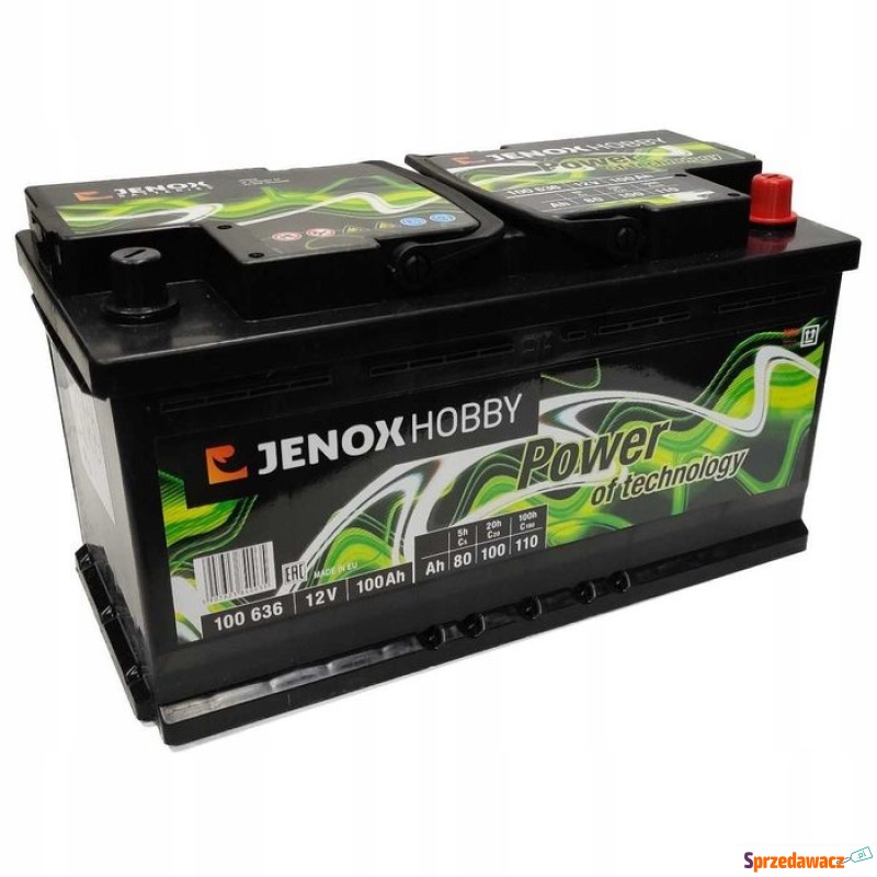 Akumulator 100Ah Jenox Hobby Power - Opole - Akumulatory - Opole