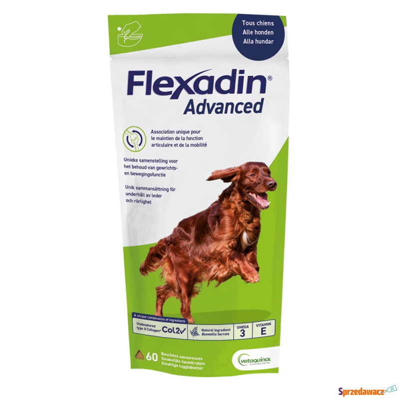 Flexadin Advanced dla psów - 2 x 60 szt. - Akcesoria dla psów - Białystok
