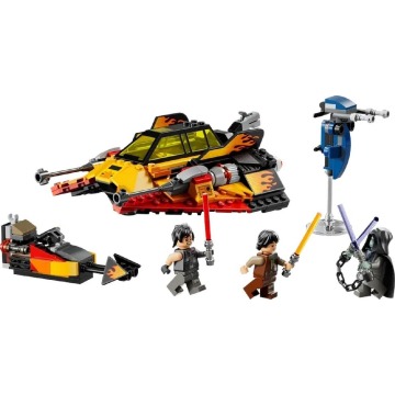 Klocki konstrukcyjne LEGO Star Wars 75414 Płomienny śmigacz śnieżny