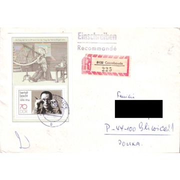 Kop. z koresp. NRD - Polska 1988